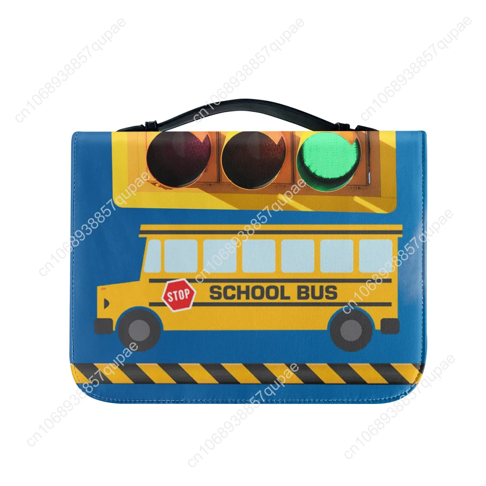 Yellow School Bus Printed Bible Bags Christian Gifts Personalized Cover Bible Pack Waterproof Leather Bag Pockets Package Case
Yellow School Bus Printed Bible Bags Christian Gifts Personalized Cover Bible Pack Waterproof Leather Bag Pockets Package Case