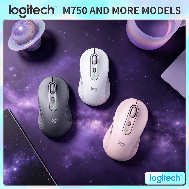 Logitech M750 Ergonomic Mouse - Quiet Comfort Clicks, 3-Device Fast Sync, 20-Month Battery, Daily Work Essential
Logitech M750 Ergonomic Mouse - Quiet Comfort Clicks, 3-Device Fast Sync, 20-Month Battery, Daily Work Essential