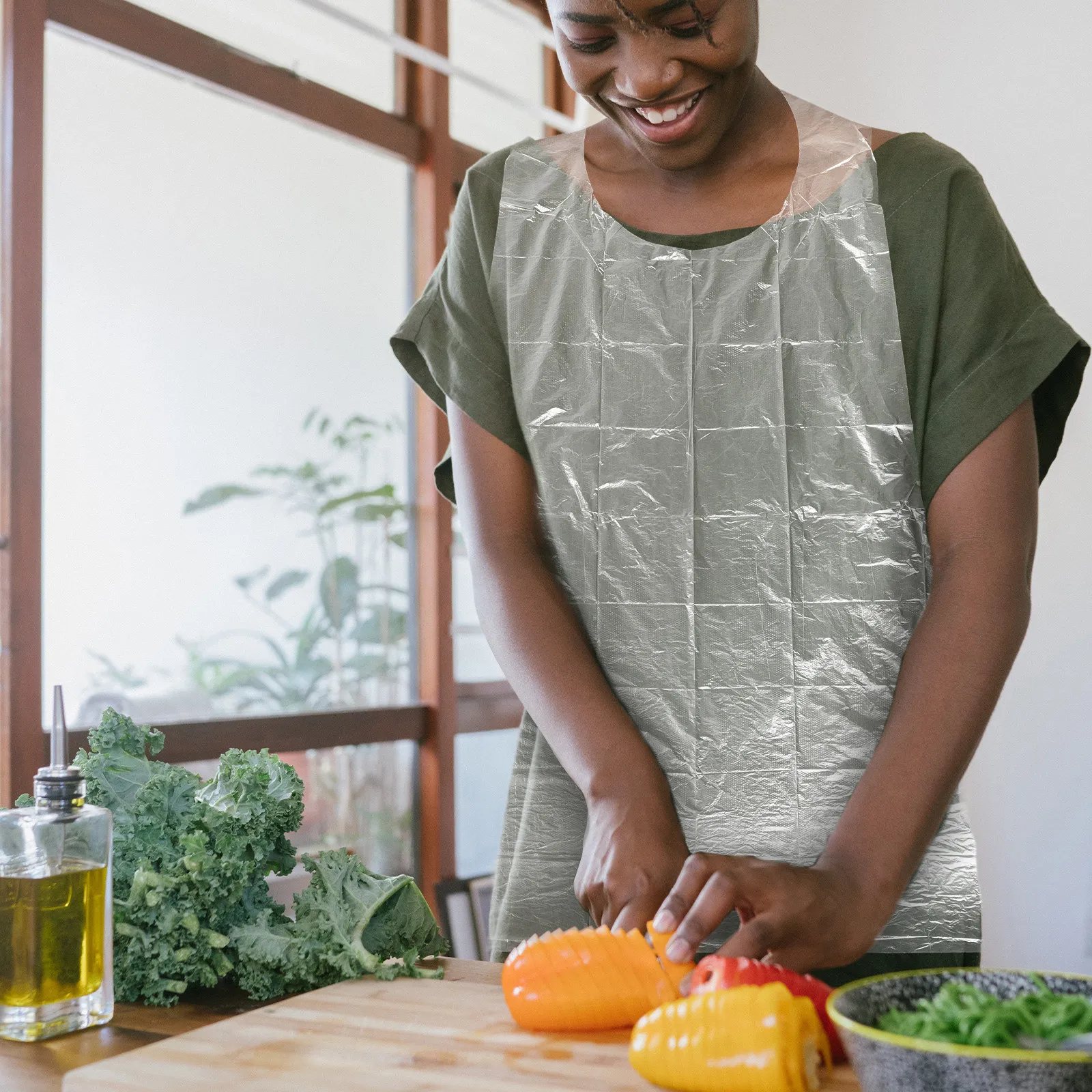 25Pcs Waterproof Aprons Cooking Sleeveless Kitchen Supplies Disposable Protective Aprons for Home Restaurant Hotel Use
25Pcs Waterproof Aprons Cooking Sleeveless Kitchen Supplies Disposable Protective Aprons for Home Restaurant Hotel Use