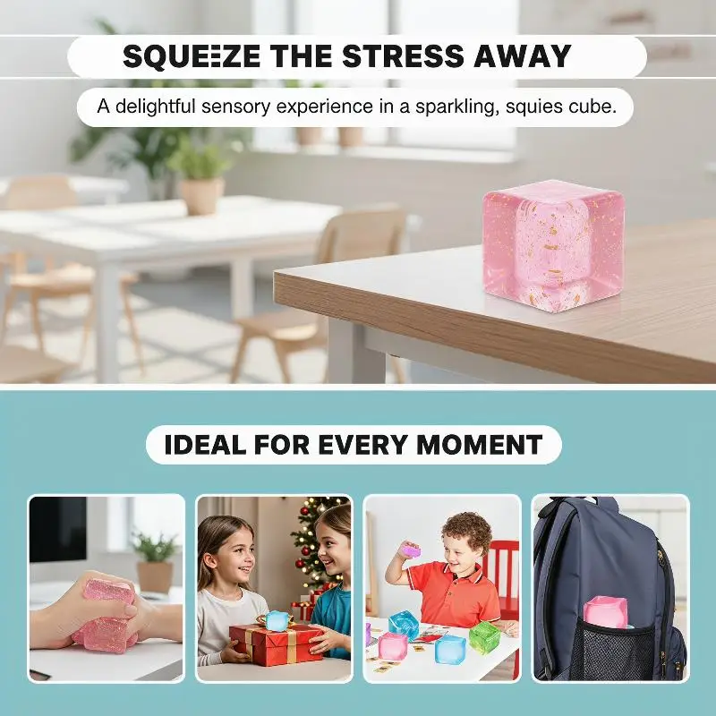 1PC Fidget Toys Stress Relief Ball For Adults Kids Squeeze Ball Toys Gift
1PC Fidget Toys Stress Relief Ball For Adults Kids Squeeze Ball Toys Gift