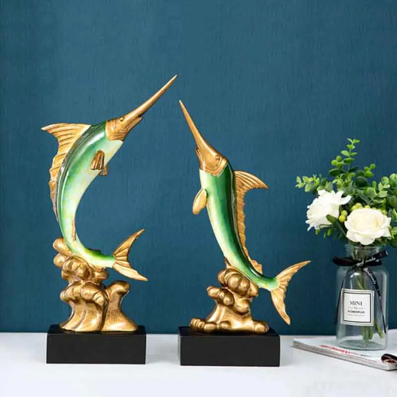 Animal Fish Sculpture Crafts, Creative Resin Artwork Statue, Wine Cabinet Office Desktop Decoration, Home Decor Nordic Gifts
Animal Fish Sculpture Crafts, Creative Resin Artwork Statue, Wine Cabinet Office Desktop Decoration, Home Decor Nordic Gifts