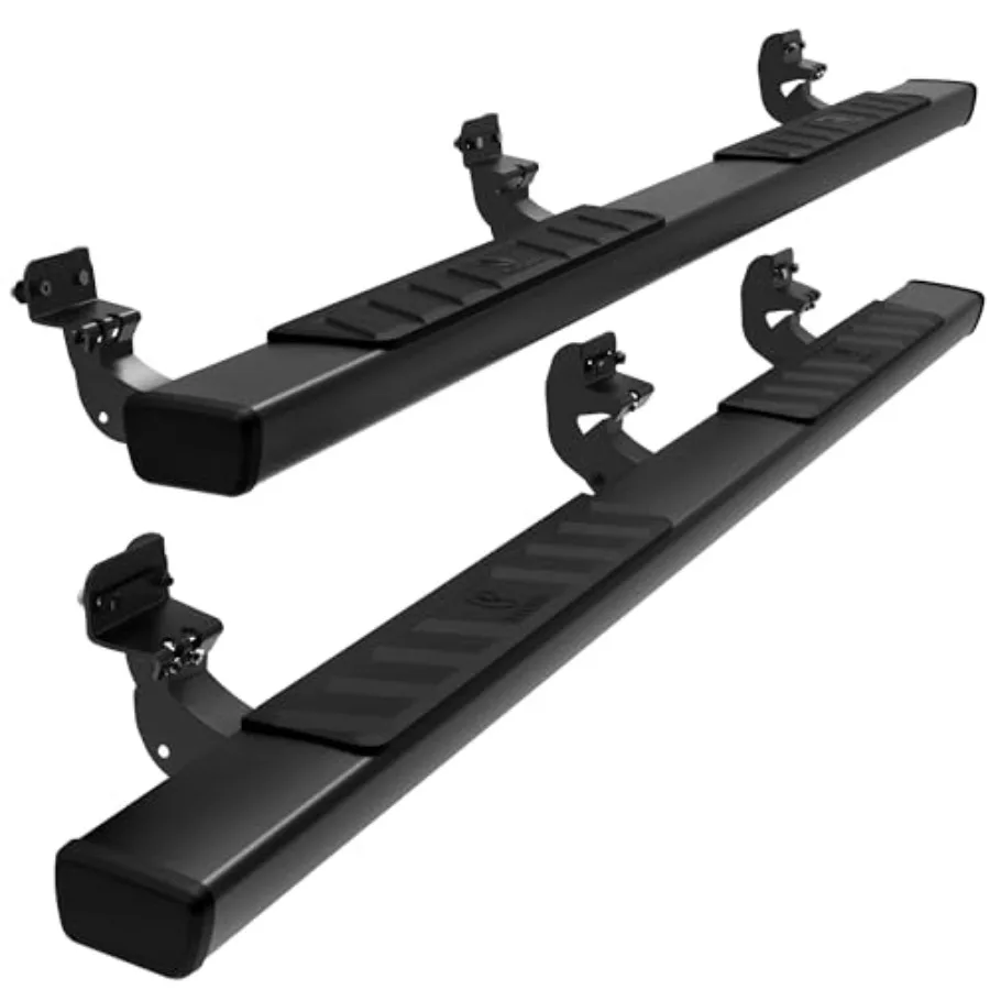 Riser running boards for Dodge Ram trucks 2009-2024,aluminum, black, heavy-duty side step rails with 4-inch rise
Riser running boards for Dodge Ram trucks 2009-2024,aluminum, black, heavy-duty side step rails with 4-inch rise