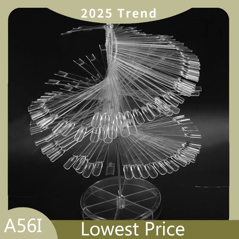 Hot Sale 240Pcs False Nail Practic Tips Sticks Display Stand Spiral Display Shelf For Uv Gel Nail Polish Color Chart(Transparent
Hot Sale 240Pcs False Nail Practic Tips Sticks Display Stand Spiral Display Shelf For Uv Gel Nail Polish Color Chart(Transparent