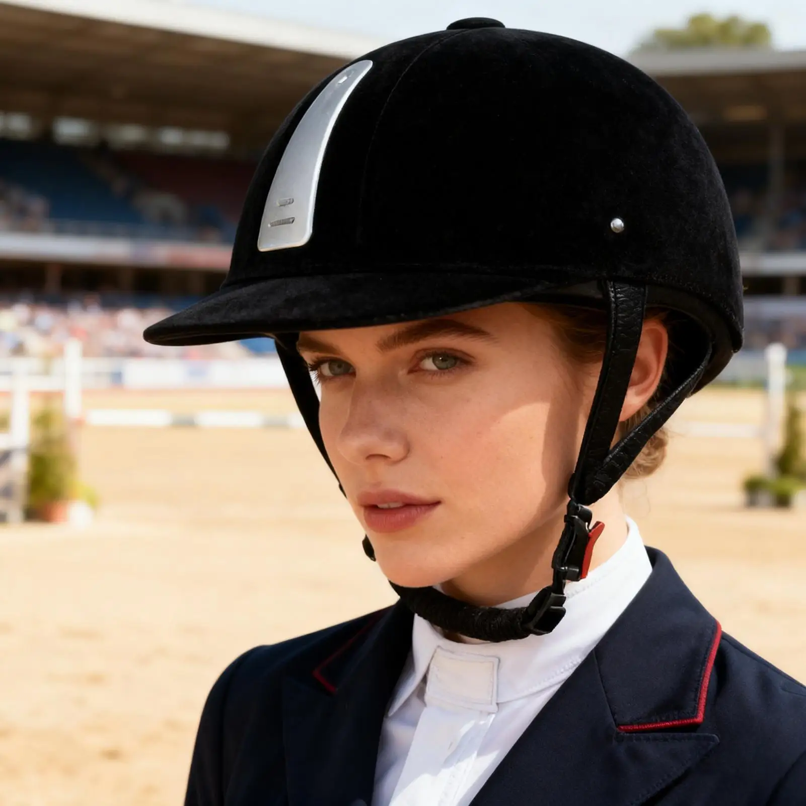 Конный шлем унисекс, удобный, из вельвета, для верховой езды, велосипедный шлем, регулируемый, защитный, размер 55-62 см
Конный шлем унисекс, удобный, из вельвета, для верховой езды, велосипедный шлем, регулируемый, защитный, размер 55-62 см