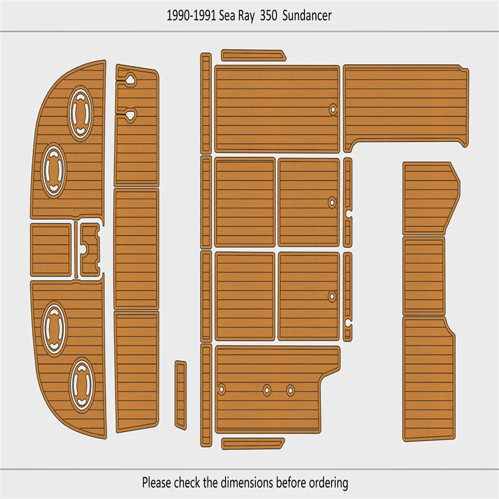 Sea Ray Sundancer 350 1990-1991 гг., платформа для плавания в кабине, колодки из ЭВА 1/4 дюйма, 6 мм
Sea Ray Sundancer 350 1990-1991 гг., платформа для плавания в кабине, колодки из ЭВА 1/4 дюйма, 6 мм
