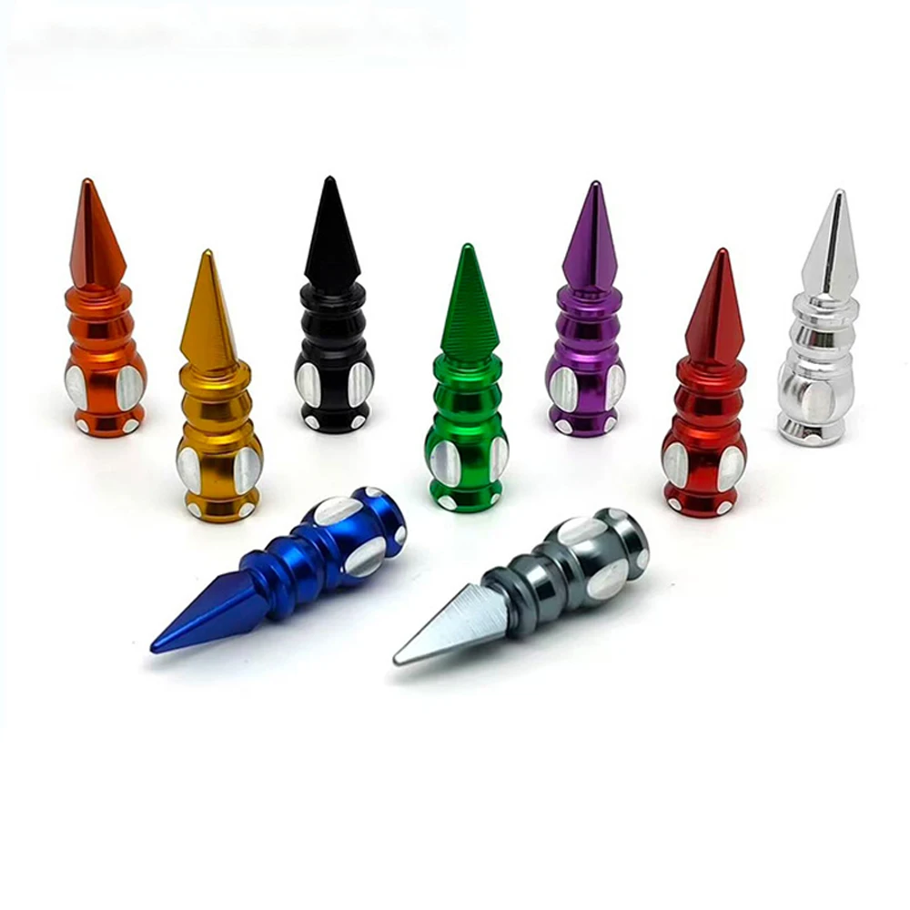 4Pcs Tower Anodized Aluminum Tire Valve Caps Anti Rust Leak Proof Dust Proof Stem Covers for Car SUV Truck Motorcycle Bicycle
4Pcs Tower Anodized Aluminum Tire Valve Caps Anti Rust Leak Proof Dust Proof Stem Covers for Car SUV Truck Motorcycle Bicycle