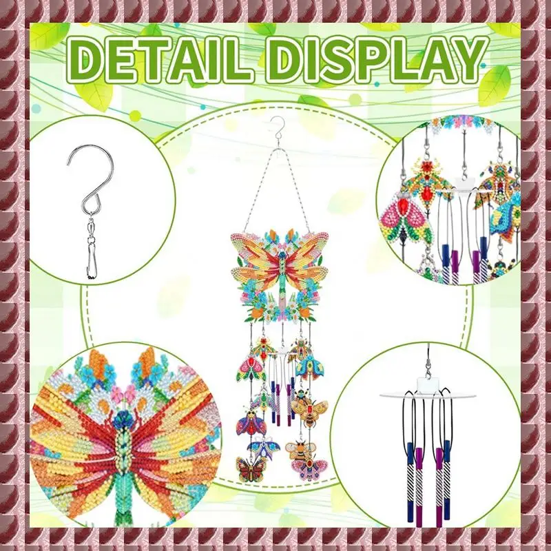 A95G Diamond Painting Suncatcher, Double Sided 5D Butterfly Hanging Ornament Easy To Use A
A95G Diamond Painting Suncatcher, Double Sided 5D Butterfly Hanging Ornament Easy To Use A