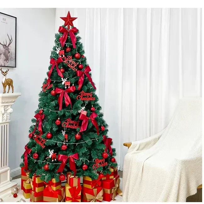 OBL Factory Wholesale PVC Artificial Green Christmas Trees Modern Big Outdoor Decorative Christmas Tree
OBL Factory Wholesale PVC Artificial Green Christmas Trees Modern Big Outdoor Decorative Christmas Tree