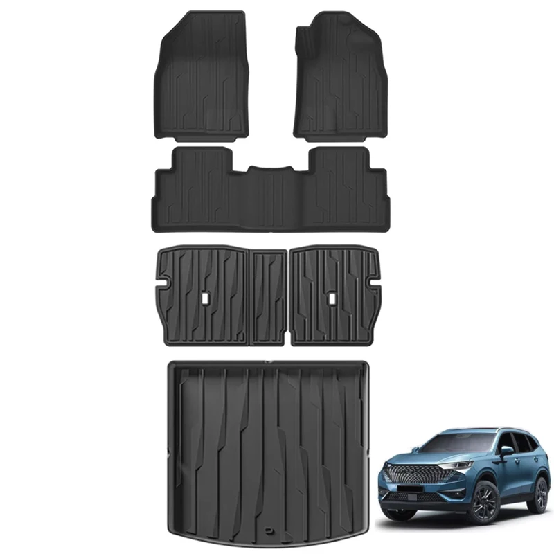 Right Drive for Haval H6 HEV 2025(With Rear Floor Protrusion)Car Floor Mats Foot Liner All-weather Trunk Mat Cargo Liner
Right Drive for Haval H6 HEV 2025(With Rear Floor Protrusion)Car Floor Mats Foot Liner All-weather Trunk Mat Cargo Liner