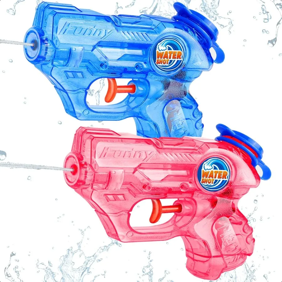 Mini Water Gun for Toddler 2 Pack Small Water Guns 57M Long Range er Water Soaker Squirts Blasters Gun Outdoor Water Toy Summer
Mini Water Gun for Toddler 2 Pack Small Water Guns 57M Long Range er Water Soaker Squirts Blasters Gun Outdoor Water Toy Summer