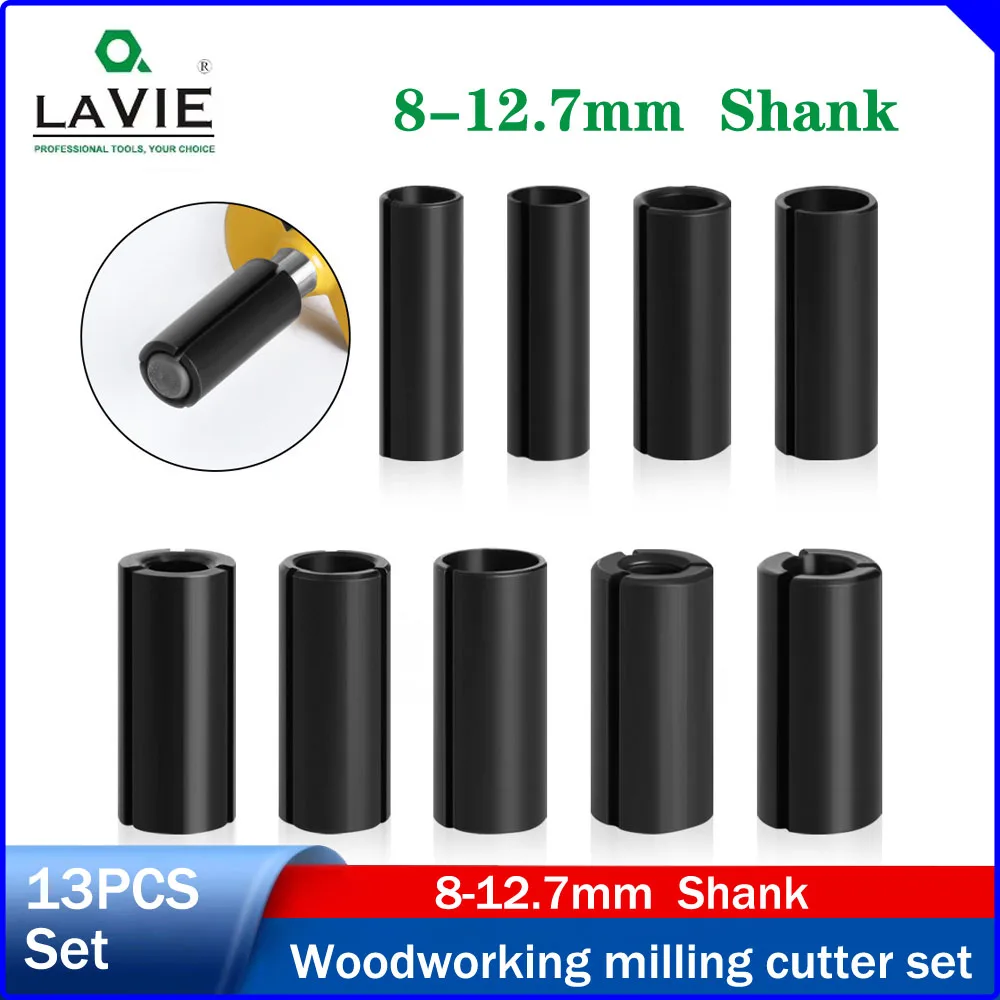 LAVIE 1pc Router Bit Adapter Collet,Engraving Machine & Trimmer Converter,Multi-Size Chuck Adaptor,Woodworking Router Bit
LAVIE 1pc Router Bit Adapter Collet,Engraving Machine & Trimmer Converter,Multi-Size Chuck Adaptor,Woodworking Router Bit