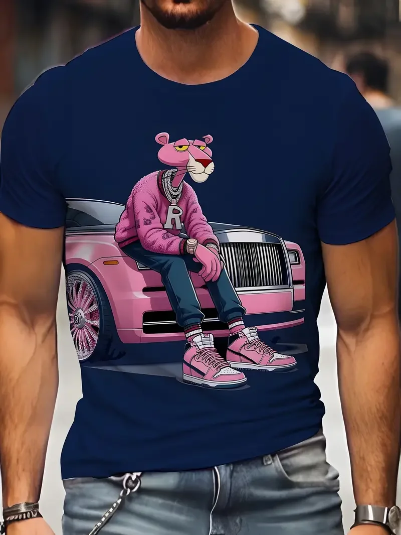 Funny cartoon animal 3D printed men's plus size casual t-shirt summer soft elastic polyester round neck short sleeved men's top
Funny cartoon animal 3D printed men's plus size casual t-shirt summer soft elastic polyester round neck short sleeved men's top