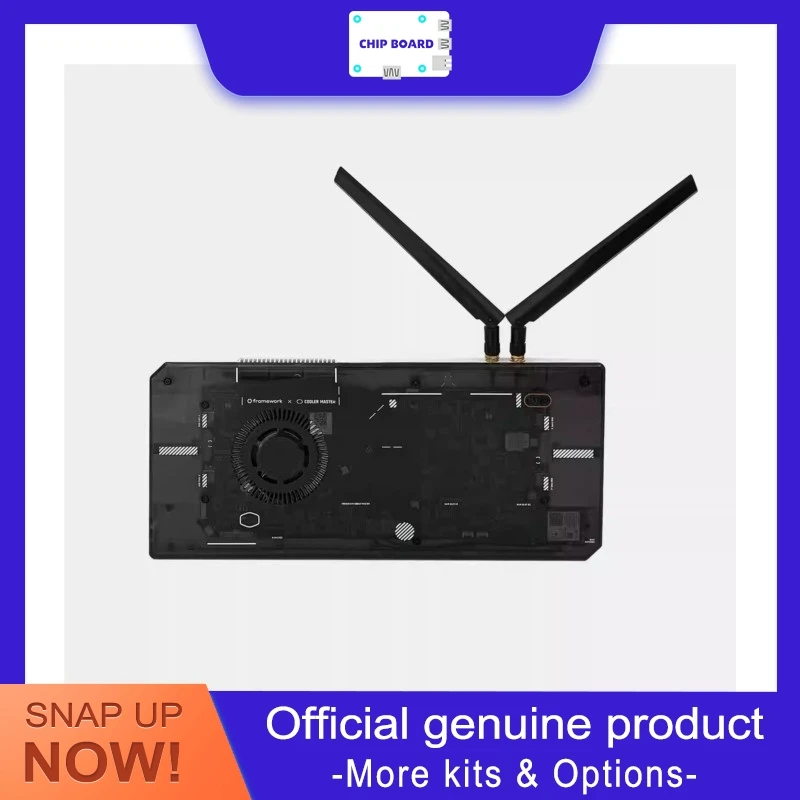 DC-ROMA RISC-V Mainboard, an open-source development board compatible with the Framework Laptop 13 system.