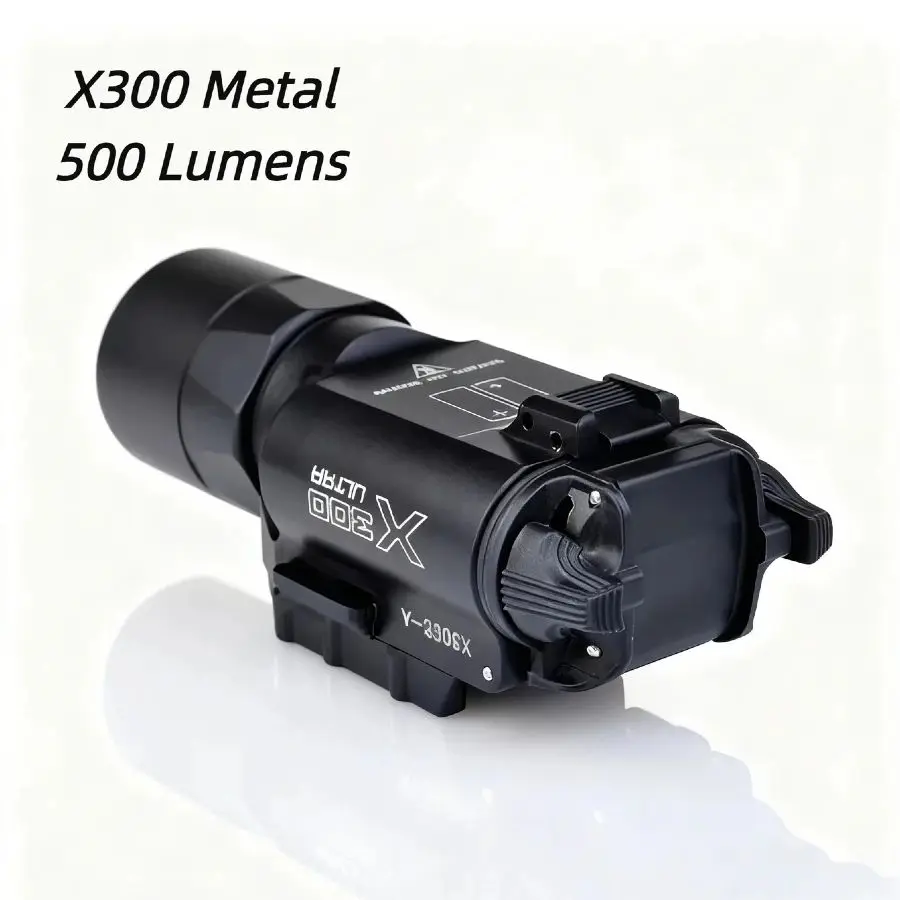 Surefir X300U Tactical Scout Light 1000 Lumens High Brightness Strobe Flashlight - 20mm Picatinny Rail Mount for Airsoft Part
Surefir X300U Tactical Scout Light 1000 Lumens High Brightness Strobe Flashlight - 20mm Picatinny Rail Mount for Airsoft Part
