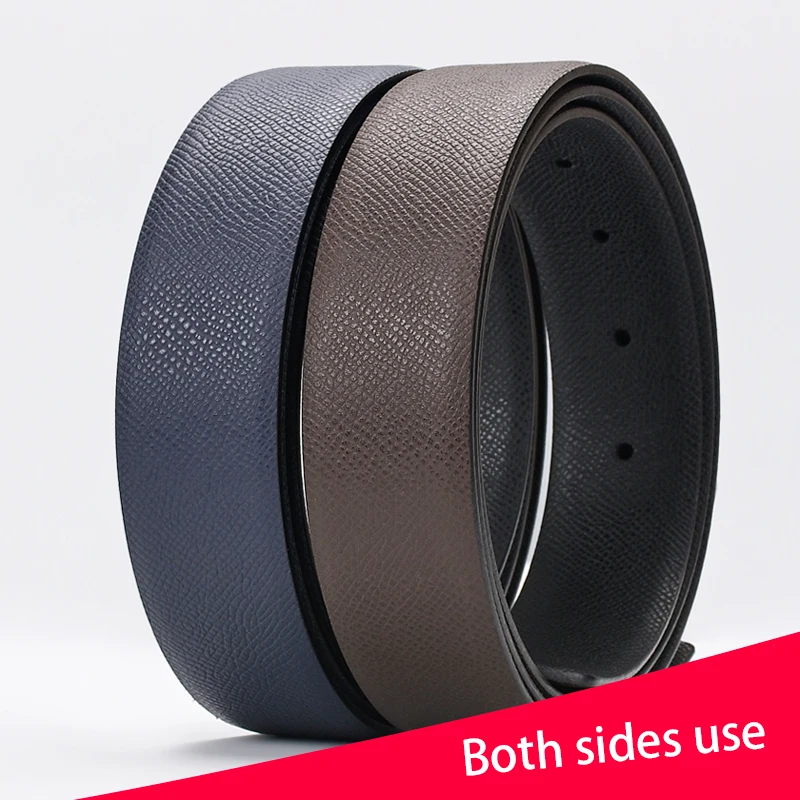 No buckle belt Top layer cowhide belt for men Needle buckle 3.4CM Casual chic collocation jeans Mens belts
No buckle belt Top layer cowhide belt for men Needle buckle 3.4CM Casual chic collocation jeans Mens belts