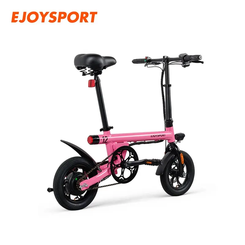 EJOYSPORT LF12 electric-assist folding adult bicycle, compact and portable commuter bike
EJOYSPORT LF12 electric-assist folding adult bicycle, compact and portable commuter bike