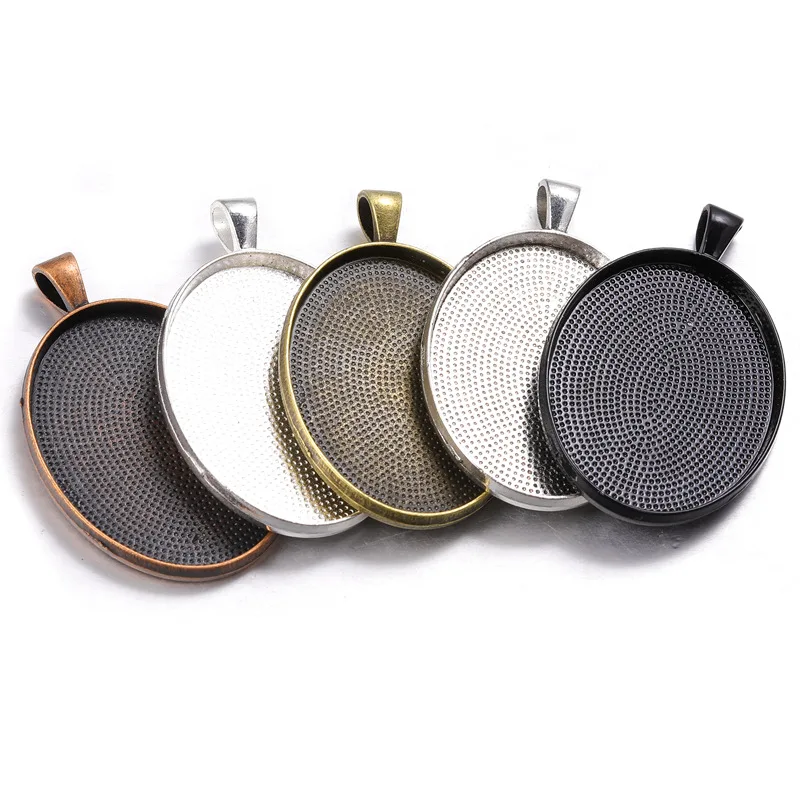 10pcs/lot Glass Cabochon 30x40mm Base Bezel Cameo Blank Settings DIY Cabochons For Jewelry Necklace Pendant Making Fidnings B
10pcs/lot Glass Cabochon 30x40mm Base Bezel Cameo Blank Settings DIY Cabochons For Jewelry Necklace Pendant Making Fidnings B