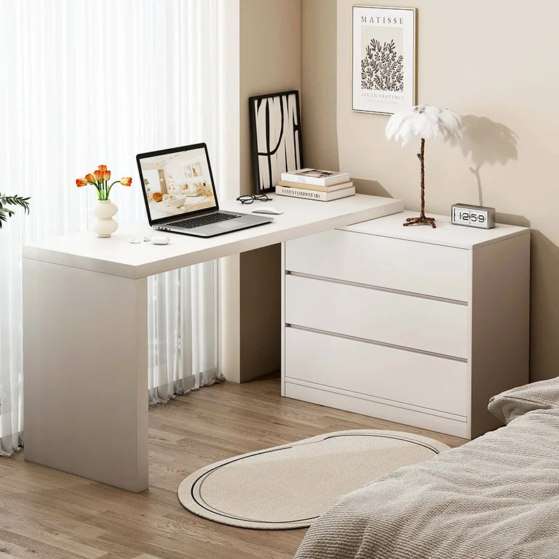 Desk Adult Home Girls Room Bedroom Small Table Long Table Cabinet Integrated Wall L-shaped Desk Workbench
Desk Adult Home Girls Room Bedroom Small Table Long Table Cabinet Integrated Wall L-shaped Desk Workbench
