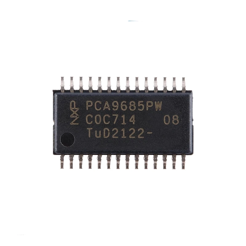 5Pcs/Lot 100% New original PCA9685PW PCA9685PW,118 PCA9685 TSSOP-28 Chipset In stock 100% quality
5Pcs/Lot 100% New original PCA9685PW PCA9685PW,118 PCA9685 TSSOP-28 Chipset In stock 100% quality