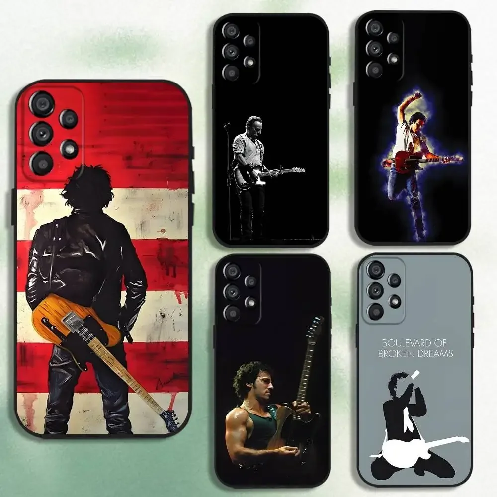 Rock Singer B-Bruce Springsteen Phone Case For Samsung Galaxy A20,A21s,A22,A31,A32,A52,A53,A72,73,A80 Soft Black Cover
Rock Singer B-Bruce Springsteen Phone Case For Samsung Galaxy A20,A21s,A22,A31,A32,A52,A53,A72,73,A80 Soft Black Cover