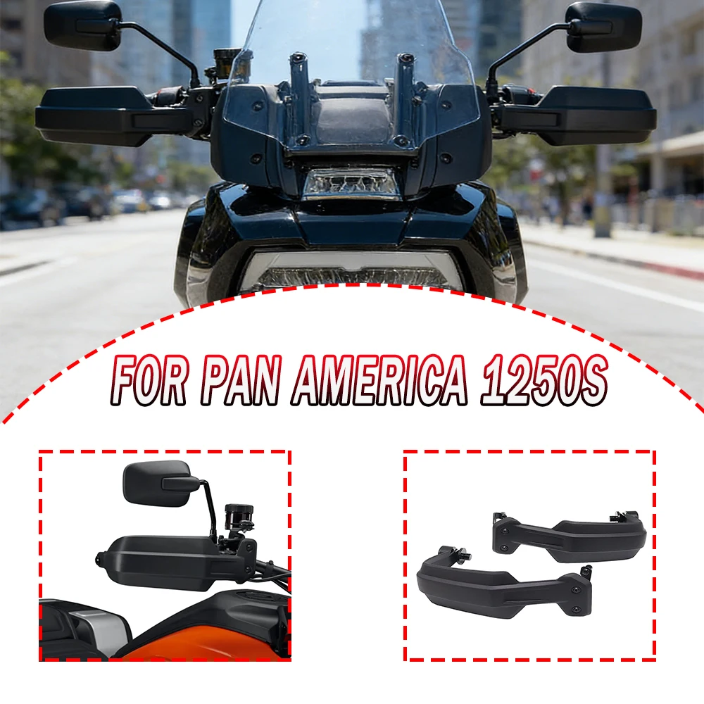 FOR PAN AMERICA 1250 S 2021-2024 Handguard Shield Guard Protector Windshield Wind Shield Deflector Cover Motorcycle accessories
FOR PAN AMERICA 1250 S 2021-2024 Handguard Shield Guard Protector Windshield Wind Shield Deflector Cover Motorcycle accessories