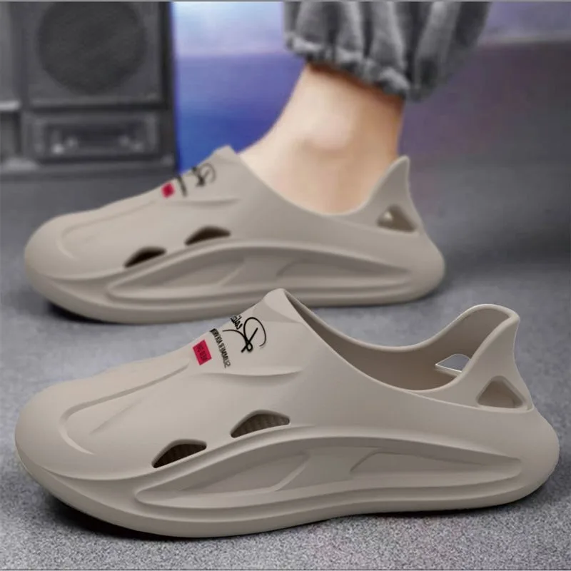 2025Crocs, летние модные легкие мужские сандалии из ЭВА, уличные мужские пляжные тапочки, дизайнерские нескользящие крутые туфли на плоской подошве, обувь для вождения и рыбалки 
2025Crocs, летние модные легкие мужские сандалии из ЭВА, уличные мужские пляжные тапочки, дизайнерские нескользящие крутые туфли на плоской подошве, обувь для вождения и рыбалки