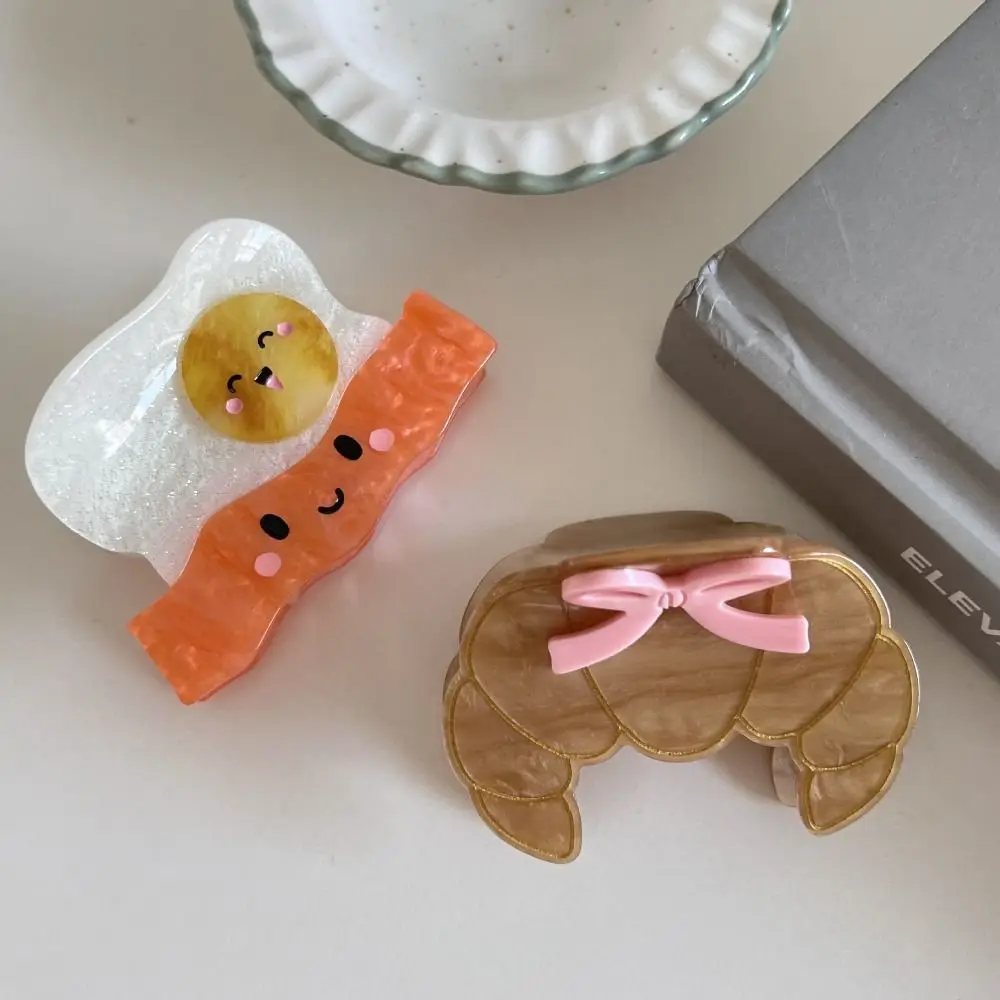 Creative Cute Croissant Shark Clip Toast Sweet Acetate Hair Crab Clip Acetic Acid Colorful Delicious Food Claw Clip Girls
Creative Cute Croissant Shark Clip Toast Sweet Acetate Hair Crab Clip Acetic Acid Colorful Delicious Food Claw Clip Girls