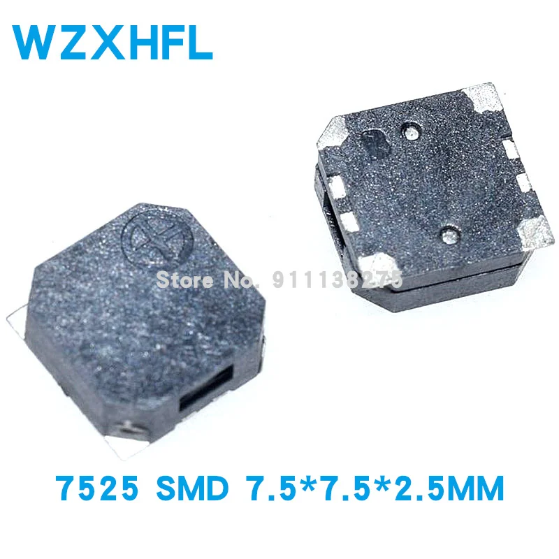 5pcs/lot 7525 patch 7.5*7.5*2.5MM SMD patch passive side pronunciation electromagnetic patch buzze
5pcs/lot 7525 patch 7.5*7.5*2.5MM SMD patch passive side pronunciation electromagnetic patch buzze