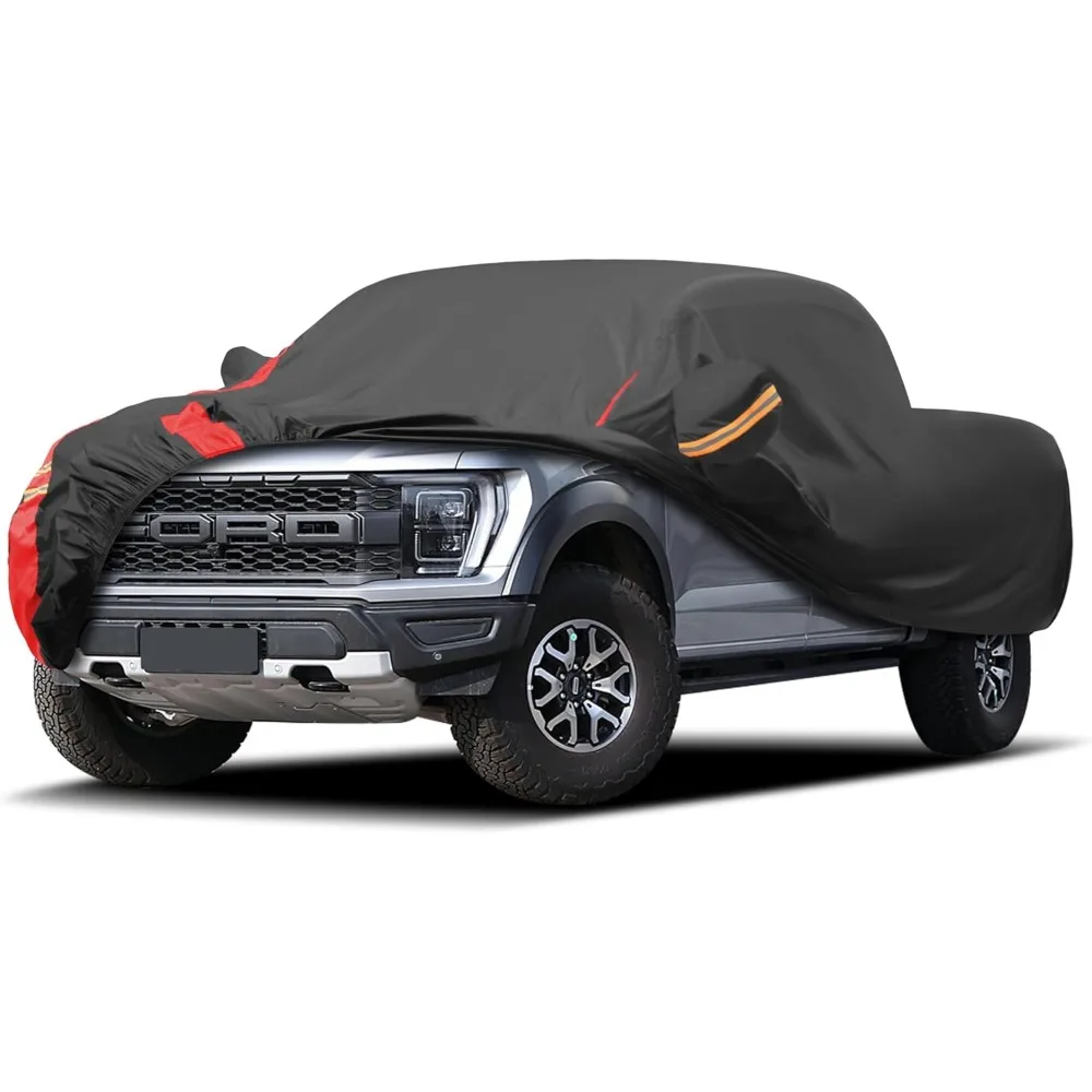 Waterproof All-Weather Truck Cover for Regular Cab Short Box, Up to 210 Inches Length, Outdoor Automobile Protection
Waterproof All-Weather Truck Cover for Regular Cab Short Box, Up to 210 Inches Length, Outdoor Automobile Protection