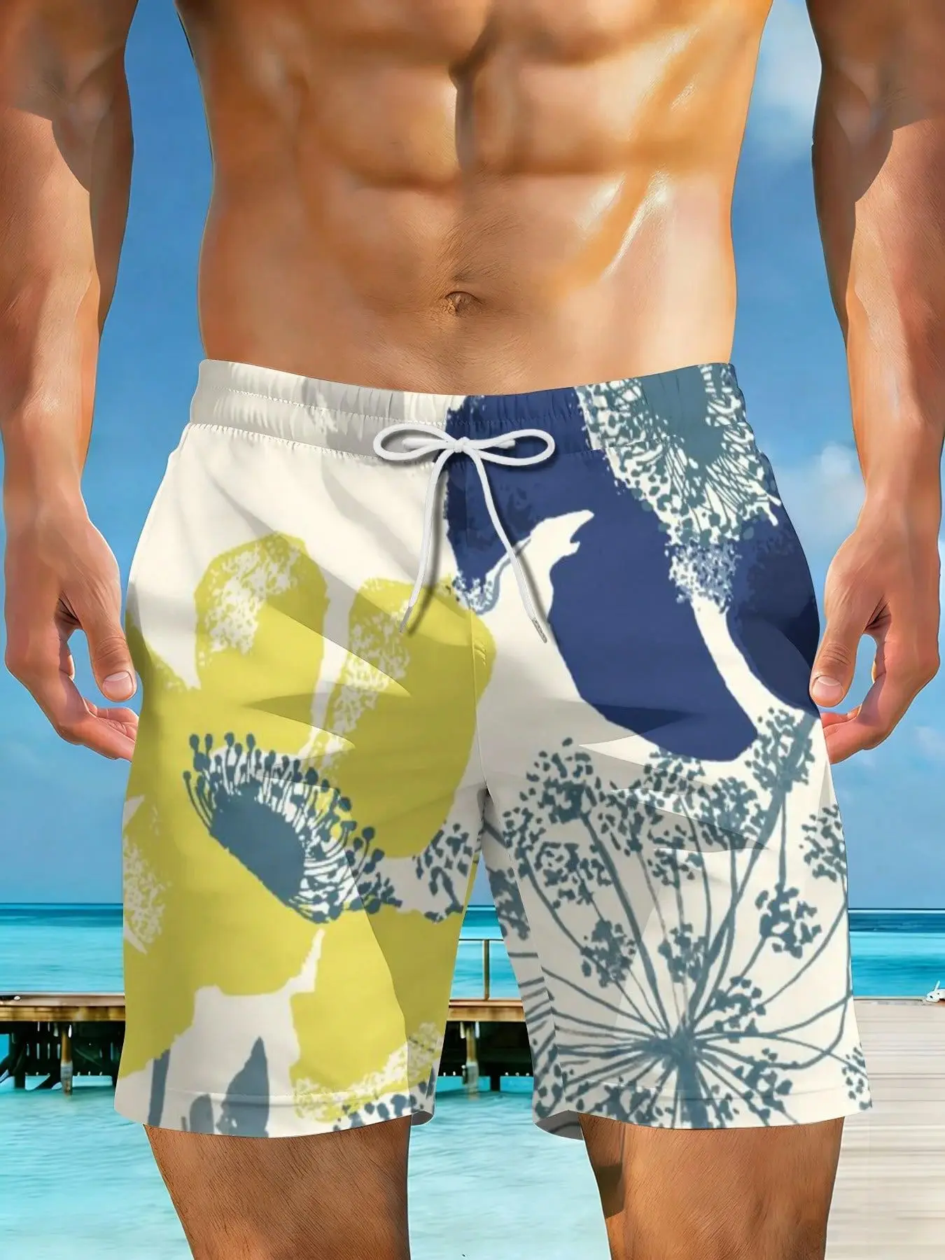 2026 Summer New Styles Floral Abstract Pattern Design Art Plus Size Men's Casual Beach Shorts Suitable For Summer Outings And Beach Vacations Surfing And Relaxation Activities
2026 Summer New Styles Floral Abstract Pattern Design Art Plus Size Men's Casual Beach Shorts Suitable For Summer Outings And Beach Vacations Surfing And Relaxation Activities
