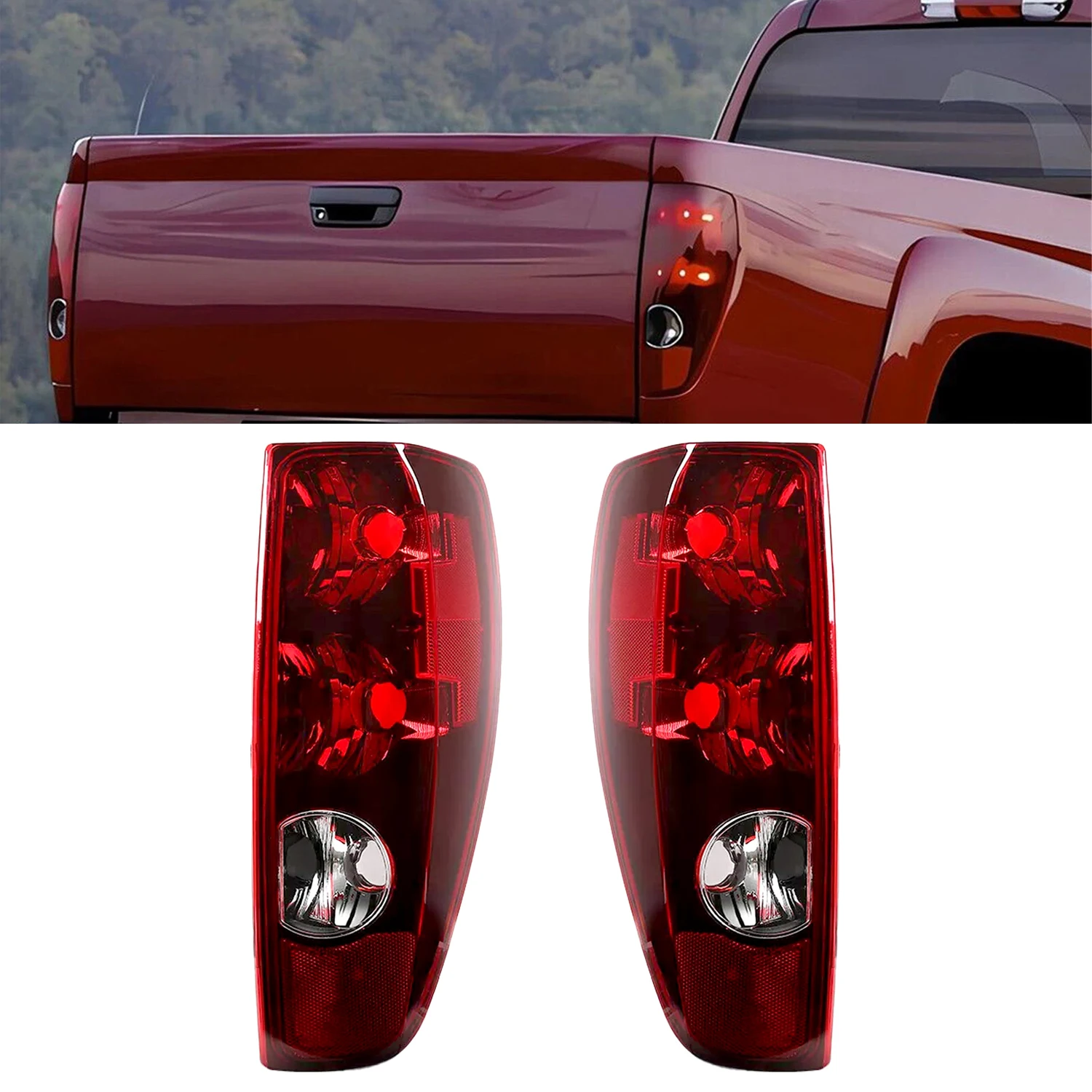 GM2800164 GM2801164 Car Rear Left Right Tail Lights Lamps Shells No Wire/Bulb For Chevrolet Colorado For GMC Canyon 2004-2012
GM2800164 GM2801164 Car Rear Left Right Tail Lights Lamps Shells No Wire/Bulb For Chevrolet Colorado For GMC Canyon 2004-2012