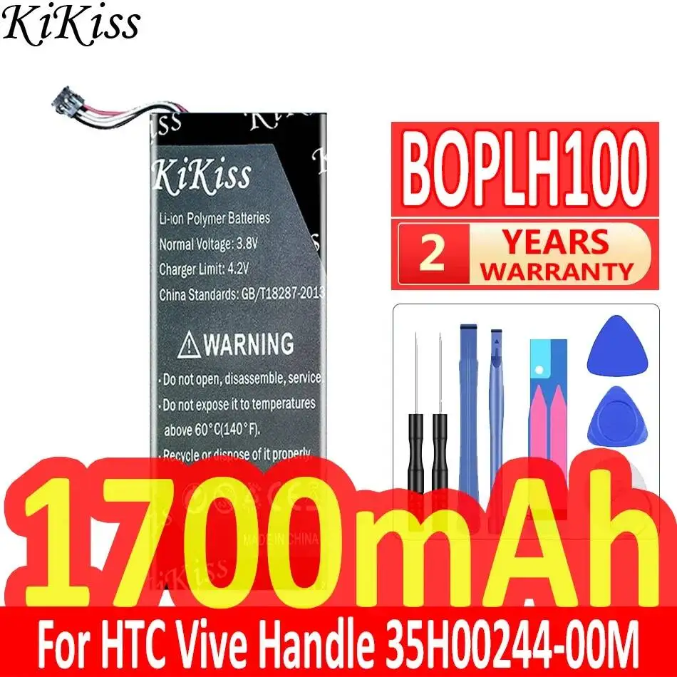 Аккумулятор для контроллера виртуальной реальности BOPLH100 1700 мАч для HTC Vive VR SS 35H00244-00M
Аккумулятор для контроллера виртуальной реальности BOPLH100 1700 мАч для HTC Vive VR SS 35H00244-00M