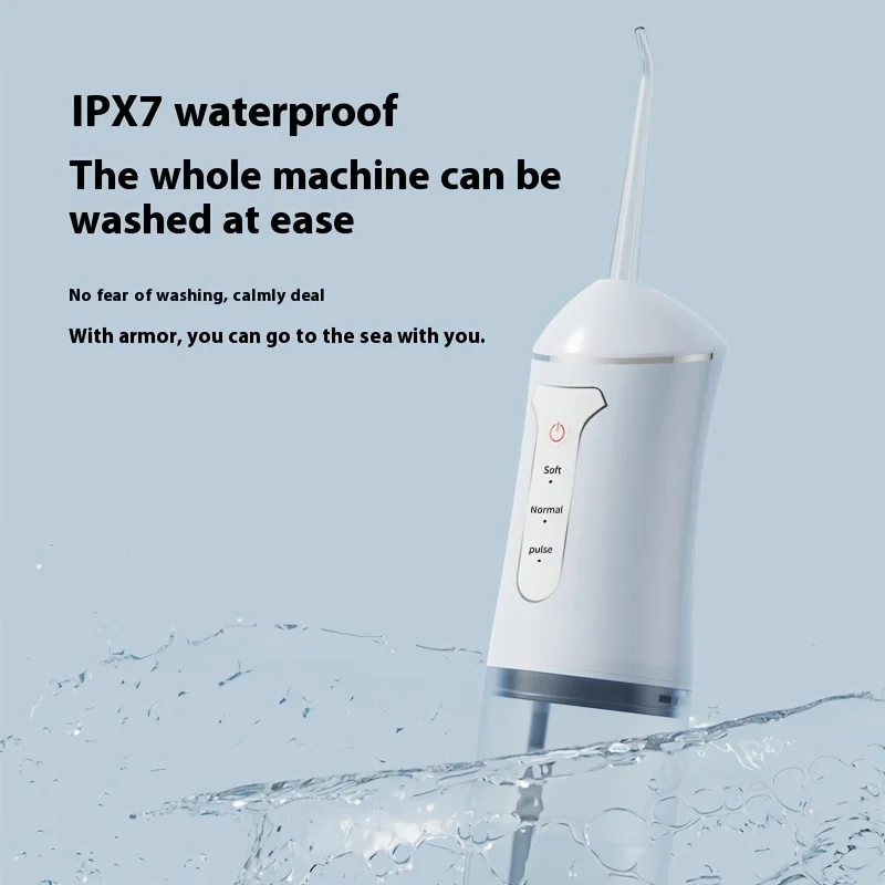 1pc Portable Cordless Electric Water Flosser Oral Irrigator 3 Modes 4 Nozzles USB Rechargeable Deep Cleaning For Home Travel
1pc Portable Cordless Electric Water Flosser Oral Irrigator 3 Modes 4 Nozzles USB Rechargeable Deep Cleaning For Home Travel