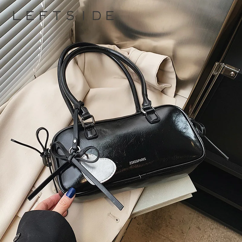 LEFTSIDE 2025 New Y2K Bow Design Trend Women Small Student Sweet Shoulder Bag Square Handbag Women's PU Leather Hand Bag
LEFTSIDE 2025 New Y2K Bow Design Trend Women Small Student Sweet Shoulder Bag Square Handbag Women's PU Leather Hand Bag