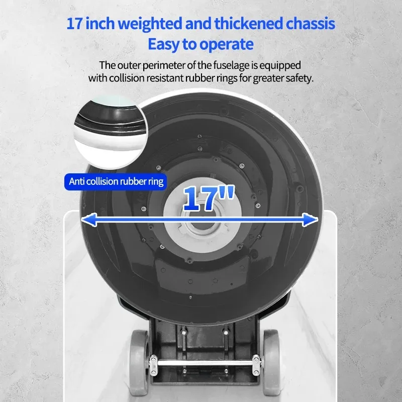 Hand Push Carpet Cleaning Machine KJ523 Floor Renovation Polishing Waxing Crystal Surface Brushing Stone Floor Care Tool
Hand Push Carpet Cleaning Machine KJ523 Floor Renovation Polishing Waxing Crystal Surface Brushing Stone Floor Care Tool