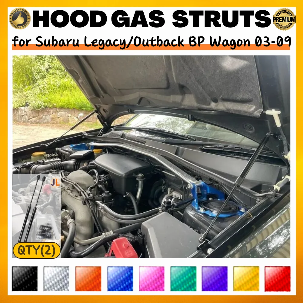 Qty(2) Hood Struts for Subaru Legacy/Outback 4th BP Wagon 2003-2009 Front Bonnet Modify Gas Springs Shock Absorber Lift Supports
Qty(2) Hood Struts for Subaru Legacy/Outback 4th BP Wagon 2003-2009 Front Bonnet Modify Gas Springs Shock Absorber Lift Supports