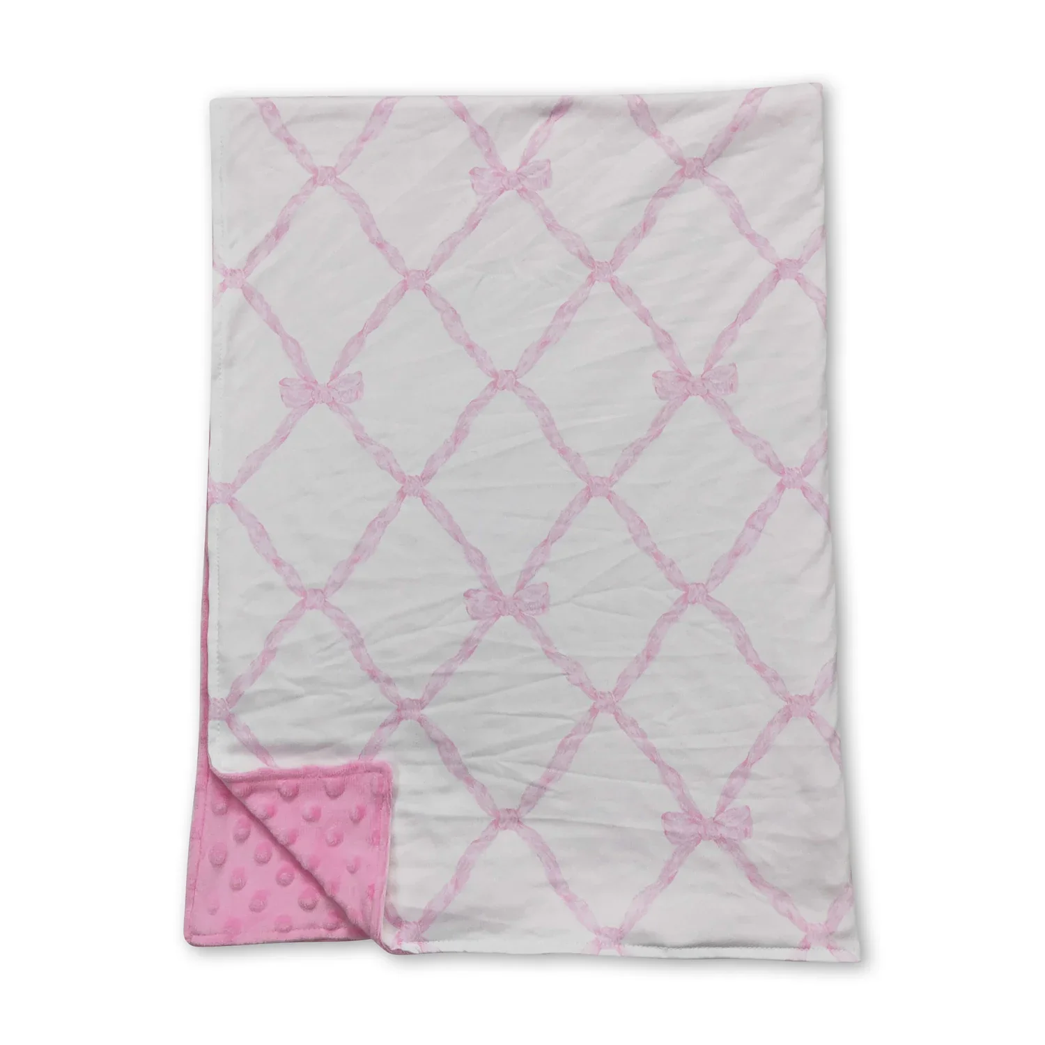 Pink bow baby girls blankets
Pink bow baby girls blankets
