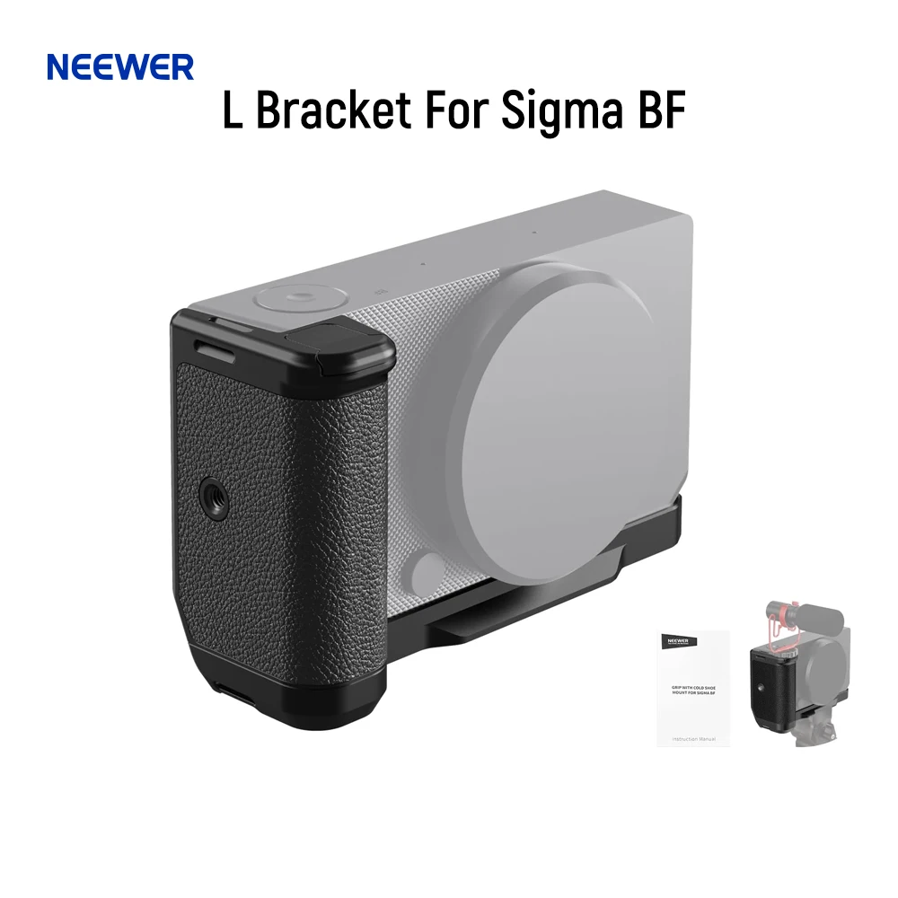 Кронштейн NEEWER L для Sigma BF, базовая пластина Arca, ручка, стабилизатор камеры, резьба 1/4 дюйма и холодная башмак для записи видео
Кронштейн NEEWER L для Sigma BF, базовая пластина Arca, ручка, стабилизатор камеры, резьба 1/4 дюйма и холодная башмак для записи видео