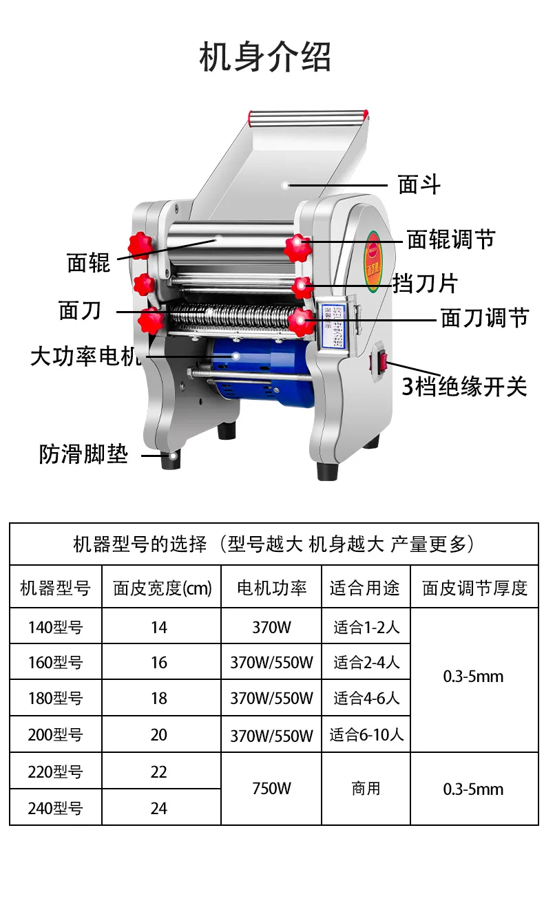 Пресс для лапши, бытовая маленькая электрическая машина для производства лапши из нержавеющей стали, автоматическая бытовая коммерческая машина для прокатки
Пресс для лапши, бытовая маленькая электрическая машина для производства лапши из нержавеющей стали, автоматическая бытовая коммерческая машина для прокатки