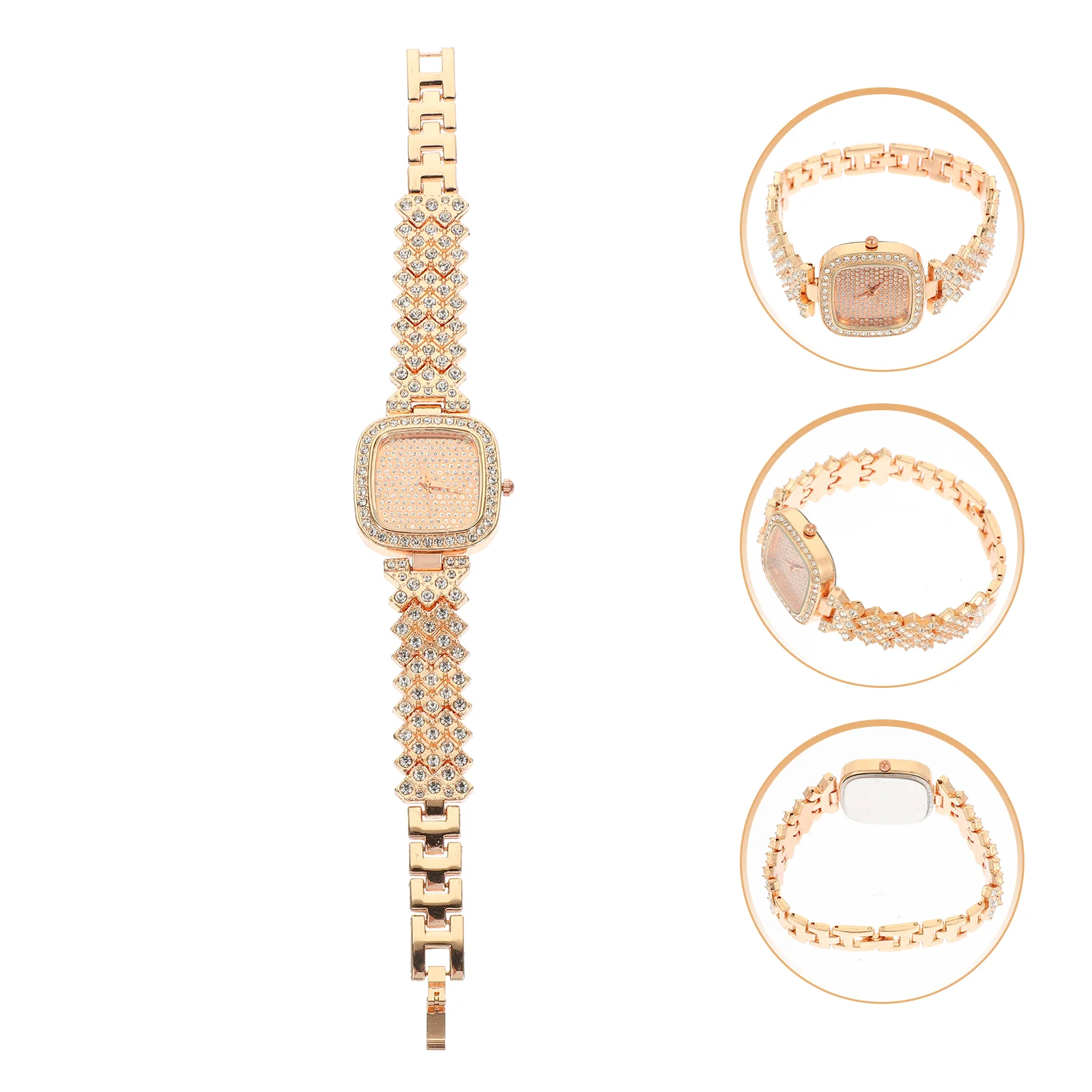 Rhinestone Embellished Watch Women Wrist Stainless Steel Strap Simple Elegant Fashion Belt Casual Party Dating Quartz
Rhinestone Embellished Watch Women Wrist Stainless Steel Strap Simple Elegant Fashion Belt Casual Party Dating Quartz