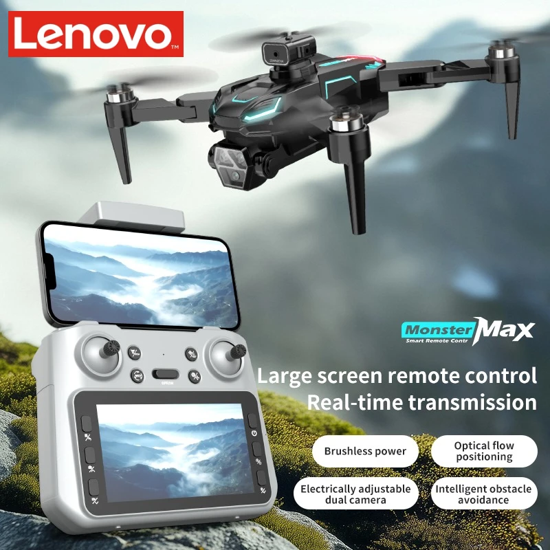 Lenovo M22 Foldable Drone 8K 4.3" Screen Controller Long Endurance Brushless Motor, Optical Flow ESC 4K Aerial Photography
Lenovo M22 Foldable Drone 8K 4.3" Screen Controller Long Endurance Brushless Motor, Optical Flow ESC 4K Aerial Photography