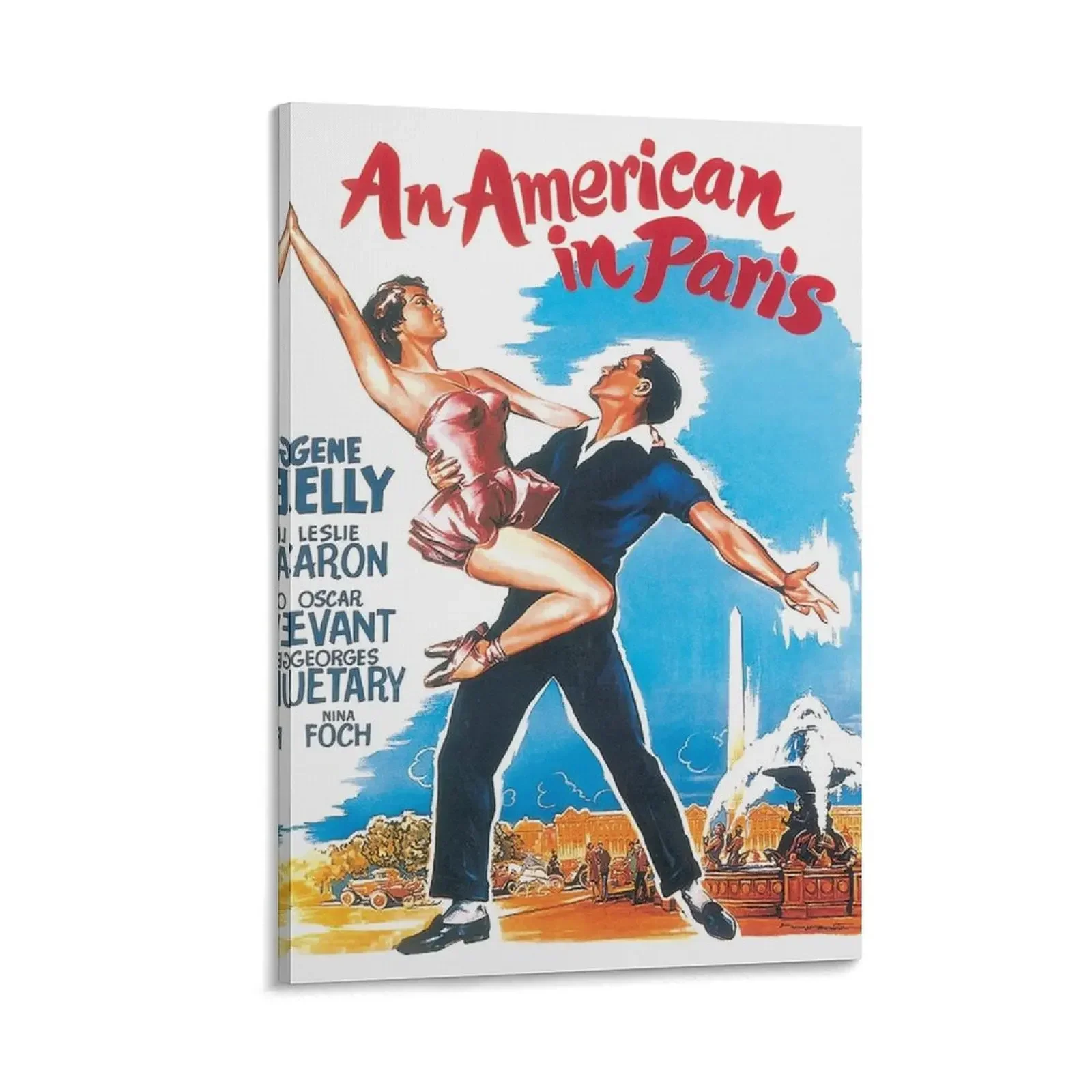 An American in Paris Canvas Painting aesthetic room cute room decor Decoration pictures room wall
An American in Paris Canvas Painting aesthetic room cute room decor Decoration pictures room wall