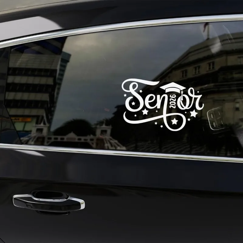 Выпускная наклейка класса 2026 — вертикальная глянцевая виниловая наклейка с элегантным почерком и звездами — выпускной дизайн 7,5 для
Выпускная наклейка класса 2026 — вертикальная глянцевая виниловая наклейка с элегантным почерком и звездами — выпускной дизайн 7,5 для