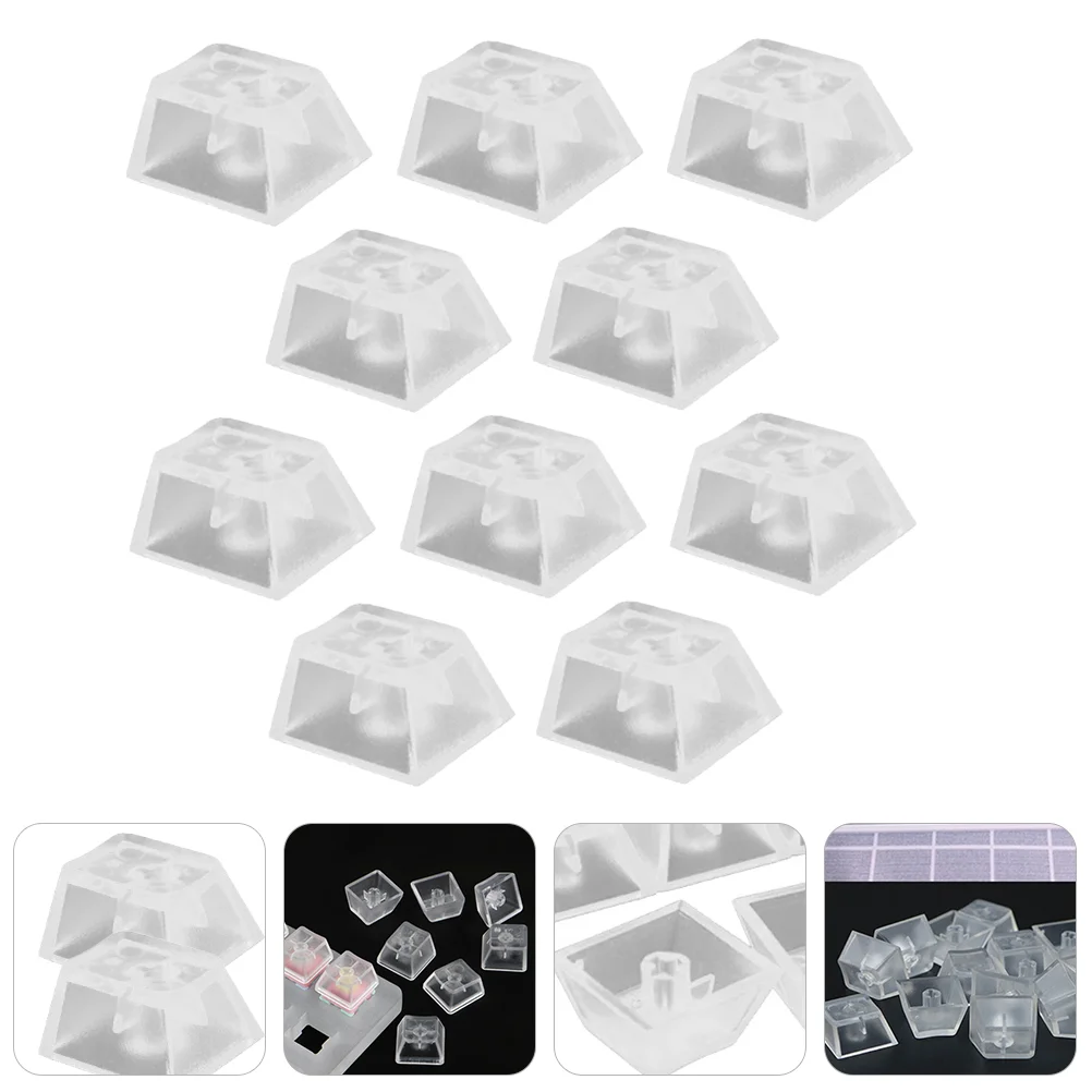 10 Pcs Cherry Keyboard Transparent Keycap Protective Blank Translucent Mechanical Decoration Cover
10 Pcs Cherry Keyboard Transparent Keycap Protective Blank Translucent Mechanical Decoration Cover