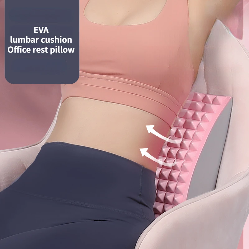 Массажер для шеи и поясницы, подушка для растяжки спины, Корректирующее устройство для позвоночника, Корректор осанки, устройство для облегчения боли, подушка для офисного отдыха 
Массажер для шеи и поясницы, подушка для растяжки спины, Корректирующее устройство для позвоночника, Корректор осанки, устройство для облегчения боли, подушка для офисного отдыха