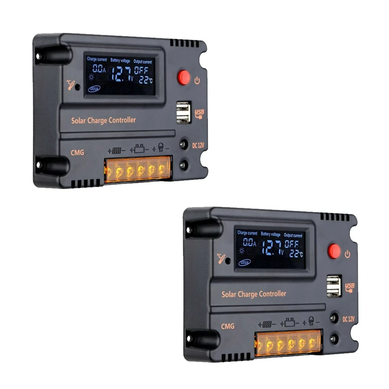 A99E-Solar Charge Controller 12V/24V Solar Panel Battery Regulator Auto Switch Solarcontroller Temperature Compensation
A99E-Solar Charge Controller 12V/24V Solar Panel Battery Regulator Auto Switch Solarcontroller Temperature Compensation