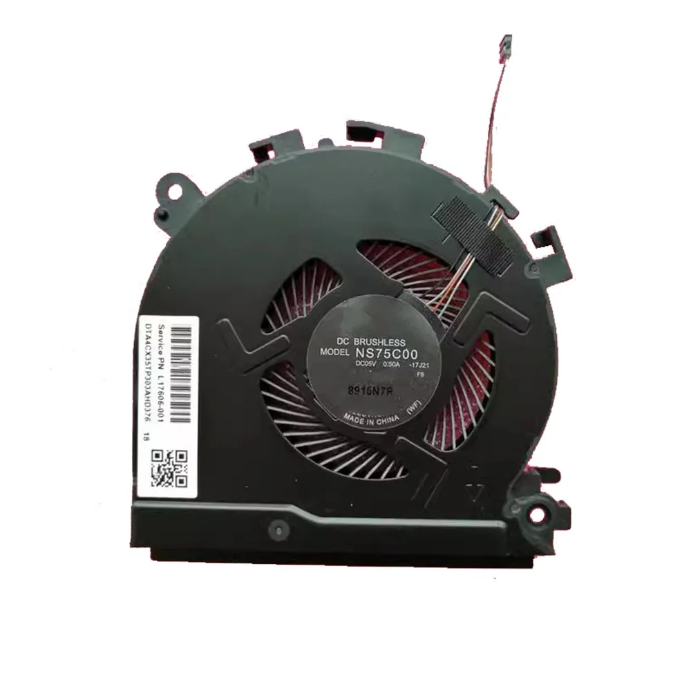 Вентилятор процессора/графического процессора для ноутбука HP Spectre X360 15-CH000 15T-CH000 L15605-001 L17605-001 L17606-001 NS75C00-17J21 NS75C00-17J22 DC5V 0.5A
Вентилятор процессора/графического процессора для ноутбука HP Spectre X360 15-CH000 15T-CH000 L15605-001 L17605-001 L17606-001 NS75C00-17J21 NS75C00-17J22 DC5V 0.5A