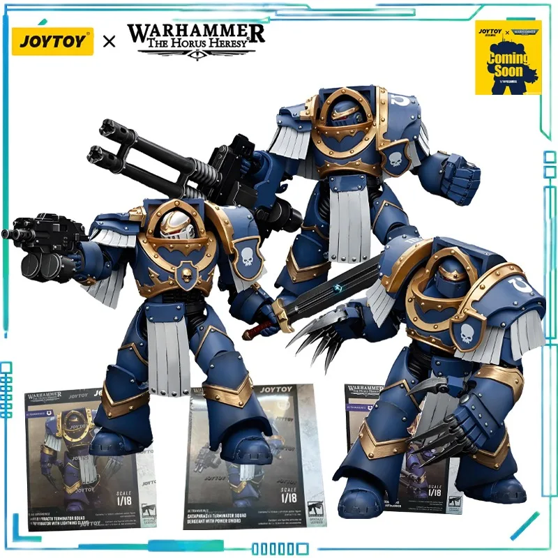 JOYTOY Genuine JOYTOY X Warhammer 40K Series U-Team HH Extreme Warriors Iron Cavalry Terminator Team 1/18 Action Figure Boy Gift
JOYTOY Genuine JOYTOY X Warhammer 40K Series U-Team HH Extreme Warriors Iron Cavalry Terminator Team 1/18 Action Figure Boy Gift