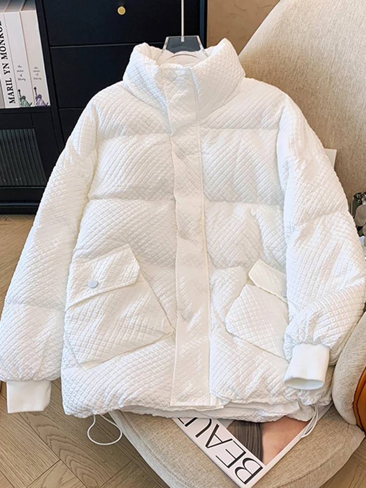 Женская зимняя куртка Ele с высоким воротником, хлопковая, прямого кроя, на молнии, длинная, в стиле «леди»
Женская зимняя куртка Ele с высоким воротником, хлопковая, прямого кроя, на молнии, длинная, в стиле «леди»