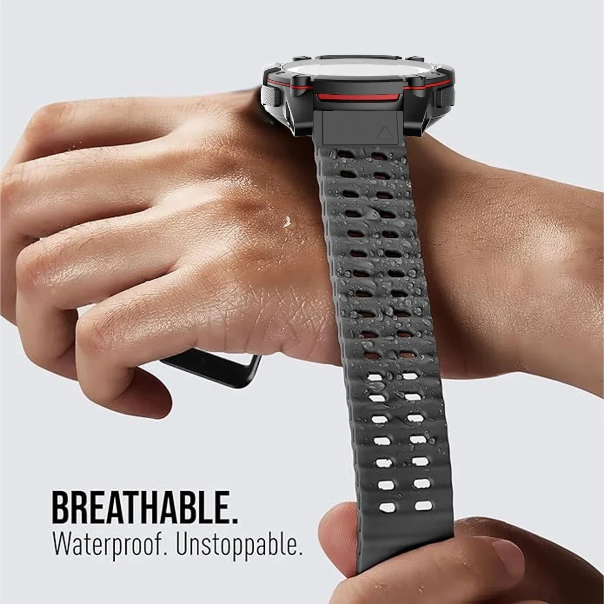 22mm 26mm Silicone Watch Strap For QuickFit Garmin Band Fenix 8 7X 7 7S 6X 6 Pro 5 5X Epix 2 Forerunner 965 955 945 Instinct 2
22mm 26mm Silicone Watch Strap For QuickFit Garmin Band Fenix 8 7X 7 7S 6X 6 Pro 5 5X Epix 2 Forerunner 965 955 945 Instinct 2